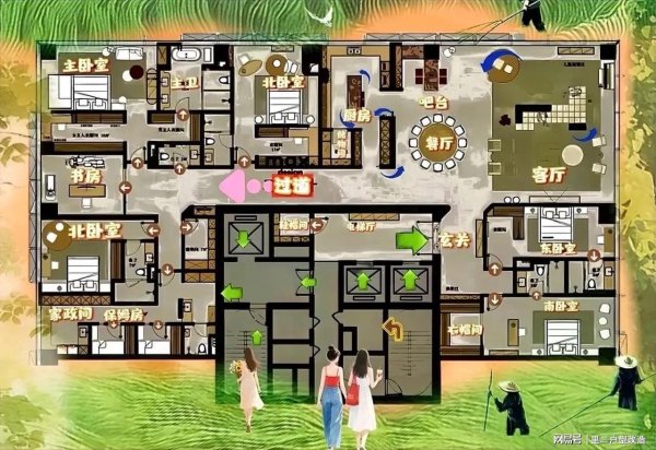 配资世家网 孔雀开屏的580㎡，拼的是人品，写给那些不想被装修裹挟的人！